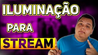 GUIA DE ILUMINAÇÃO PARA STREAM E VÍDEOS  Ajudando Streamers 22 [upl. by Aivata]