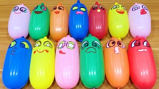 BALLOONS Slime Making Slime with Funny Balloons  Satisfying Slime video 1230 [upl. by Ytok]