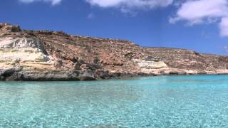 Lampedusa  Cala Creta  tabaccara  isola conigli [upl. by Olette]