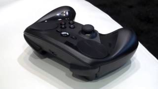 Valve Steam Controller ausprobiert GDC 2015 [upl. by Dey20]