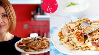 Pierogi z mięsem 🥟  Dorota Kamińska [upl. by Yemorej]