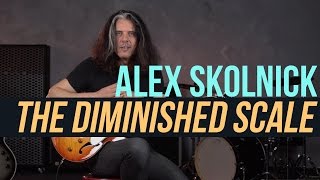 Alex Skolnick Jazz Lesson  The Diminished Scale [upl. by Eniaral]