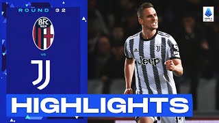 BolognaJuventus 11  Milik rescues a point for Juve Goals amp Highlights  Serie A 202223 [upl. by Ahsiemaj]