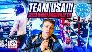 TEAM USA 2023 WAKO Championships Nashville TN [upl. by Anaitat]