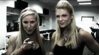 Beth Phoenix and Natalya are PinUp Strong [upl. by Ajim12]