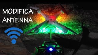 Potenziare segnale Drone  Modifica Syma x5c [upl. by Aela]