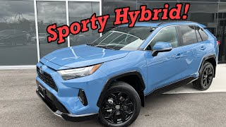 2023 Toyota RAV4 Hybrid SE review and comparison [upl. by Ailyn]