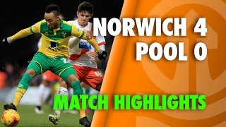 Norwich 40 Blackpool  Sky Bet Championship Season 201415 [upl. by Alaine97]