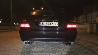 Mercedes E270CDI 0100 exhaust sound [upl. by Marela]