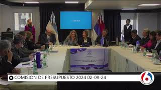 COMISION DE PRESUPUESTO 2024 020924 [upl. by Aihsak]