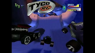 Tyco RC Assault With a Battery DemoTrial Disc  PS1 Gameplay [upl. by Iny]