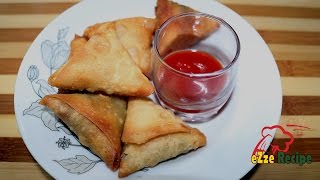 চিকেন সমুচা তৈরীর সহজ রেসিপি  Perfect Chicken Samosa Recipe  Samosa Recipe Bangla [upl. by Margarida]