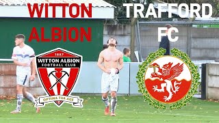 Trafford TV  Trafford FC V Witton Albion  Highlights [upl. by Ahsinert]