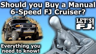 6Speed Manual Transmission FJ Cruisers  6MT  Everything You Need to Know [upl. by Airotahs301]