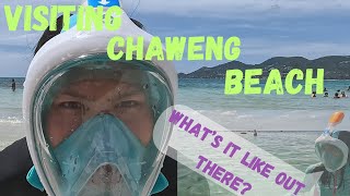 Chaweng Beach Koh Samui Thailand  Shal I Pack My Snorkel What Lies Beneath [upl. by Bloomer]