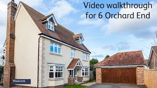 Video walkthrough for 6 Orchard End Chieveley [upl. by Sinnaoi]