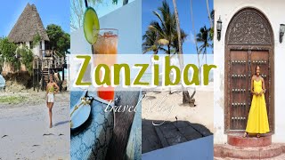 Travel Vlog Zanzibar  Stone Town Safari Blue The Rock Restaurant  More  South African YouTuber [upl. by Alair]