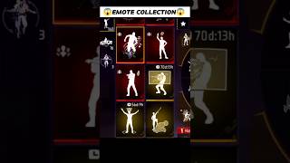 Old Emote Collection 😂freefire funny short￼ [upl. by Sunil]