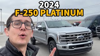 Quick look at the 2024 F250 PLATINUM [upl. by Oiruam]