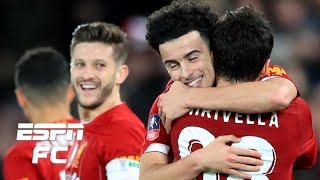 Liverpool beat rival Everton with AMAZING goal from Curtis Jones  FA Cup Highlights [upl. by Hamner763]