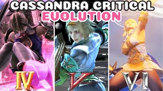 Evolution of Cassandra’s “Critical” Move in the SoulCalibur Series Featuring Patroklos for V [upl. by Nossah]