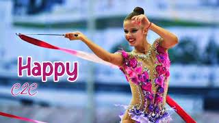 Happy  C2CMusic for RG rhythmic gymnastics 22 [upl. by Olimpia269]