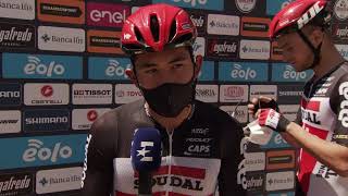 Caleb Ewan  Interview at the Start  Milano  Torino 2020 [upl. by Saxon]