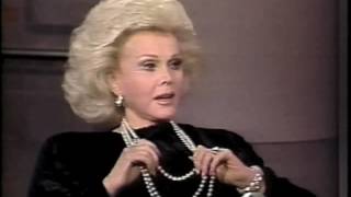 Zsa Zsa Gabor on Letterman February 11 1987 [upl. by Ecnahoy]