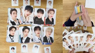 Sorting 100 Stray Kids Photocards Thank You Nacific SKZ 2023 [upl. by Annaliese]