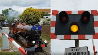 LyddonSea Taylor Road Level Crossing Kent [upl. by Akcira]