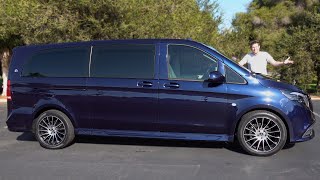 Here’s Why This UltraLuxury MercedesBenz Minivan Is Worth 80000 [upl. by Eelrebma]