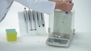 Método gravimétrico para comprobación de micropipetas [upl. by Art]