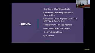 Unlocking Government Contracting amp Grants Opportunities Introduction to CT APEX [upl. by Caddaric157]