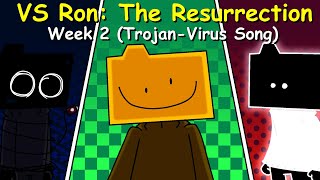 Friday Night Funkin VS Ron The Resurrection 25 DEMO Week 2 Trojan  Virus Song FNF ModHARD [upl. by Derina432]