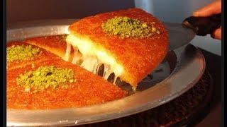 HATAY KÜNEFE TARİFİ  KUNAFA RECİPE   Hataylı Usta dan Evde Künefe [upl. by Htelimay200]