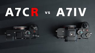 Hybrid camera battle Sony A7CR vs Sony A7IV [upl. by Whitaker666]