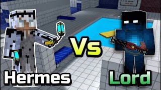 Hermes VS Lord Spejson  Pixel Gun 3D 1v1 [upl. by Donoho630]