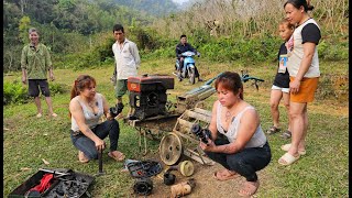 TIMELAPSEMechanic girl helps villagers repair all types of machines [upl. by Einnaf]