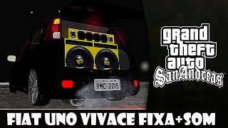 Fiat Uno Vivace FIXASOM  MC Don Juan Lei do Retorno  GTA San Brasil ‹ Porto Gameplays › [upl. by Caniff749]