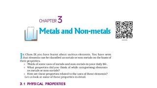 Class 10 l Science l chapter 3 l Metals and non metals l Explanation l Education fire l [upl. by Eedahs507]