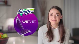 Swiffer WetJet Commercial featuring Christina Santos as Renée 2019 [upl. by Tiemroth554]