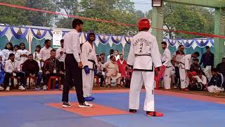 Taekwondo sparring black belt  national championship tournament  ITF India  6065 kg [upl. by Harrod]