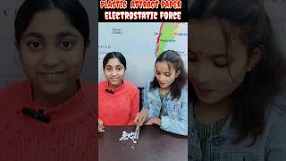 Static Electricity Experiment  Electrostatic force Charge Shree classes Martin sir [upl. by Valerie]