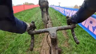 Cyclocross World Cup Overijse  GoPro Lap 2022 [upl. by Merce]