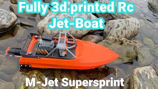 Epic Fully 3D printed Rc JetBoat Build [upl. by Damek836]