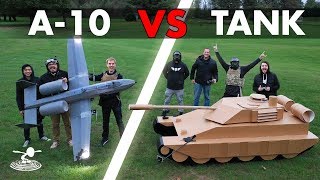 A10 Warthog VS Tank  Epic Airsoft Battle [upl. by Repooc875]