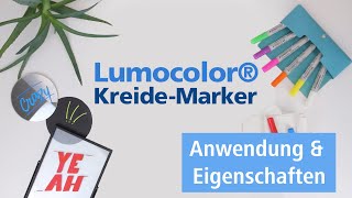 Lumocolor Chalk Marker  Anwendung amp Eigenschaften  STAEDTLER [upl. by Charmain]