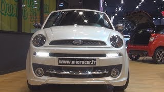 Microcar Dué Premium 2017 Exterior and Interior [upl. by Muscolo]