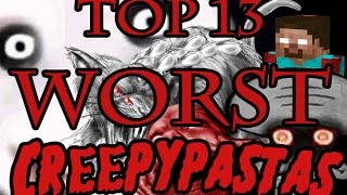 TOP 13 WORST Creepypastas of 2016 ✔✔✔ Number 5 will SHOCK YOU [upl. by Annoyek]