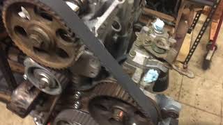 VW DIESEL ENGINE REHAB PART 3 INJECTION TIMING [upl. by Ula]